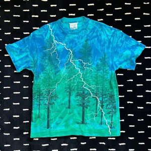 Vintage Custom Storm Print T-Shirt